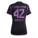 Bayern Munich Jamal Musiala #42 Voetbalkleding Uitshirt Dames 2023-24 Korte Mouwen